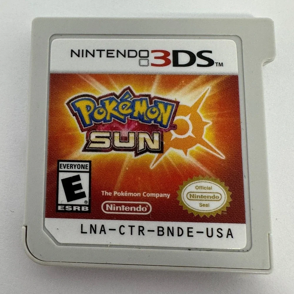 Pokemon Sun Nintendo 3DS Game Cartridge Authentic A2